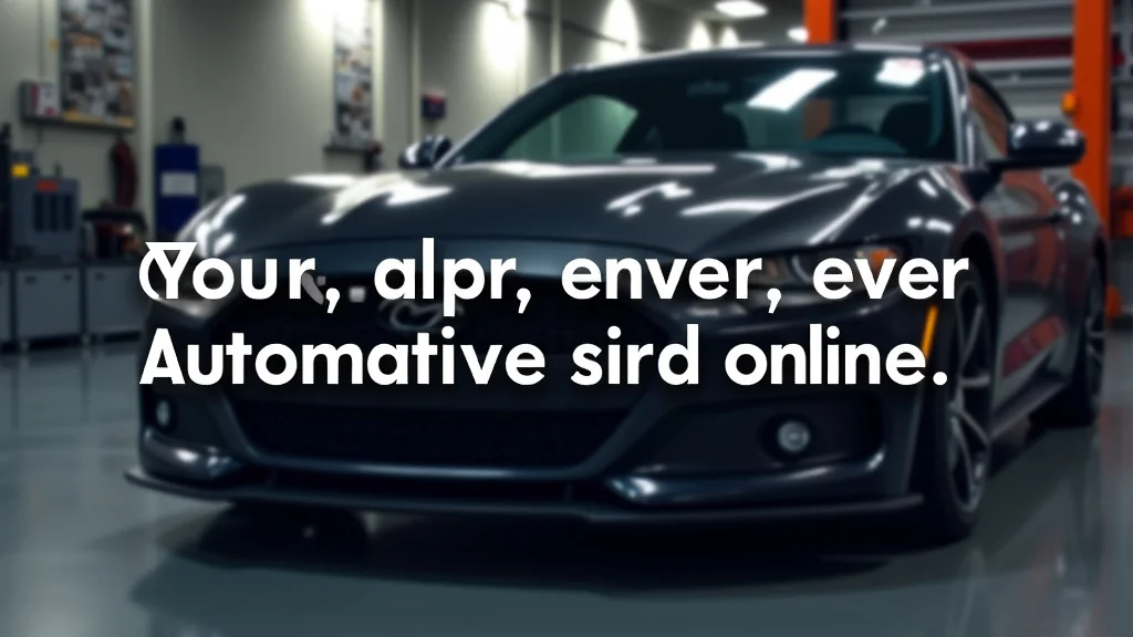 The image shows various automotive parts laid out, like a guide for ordering them online.